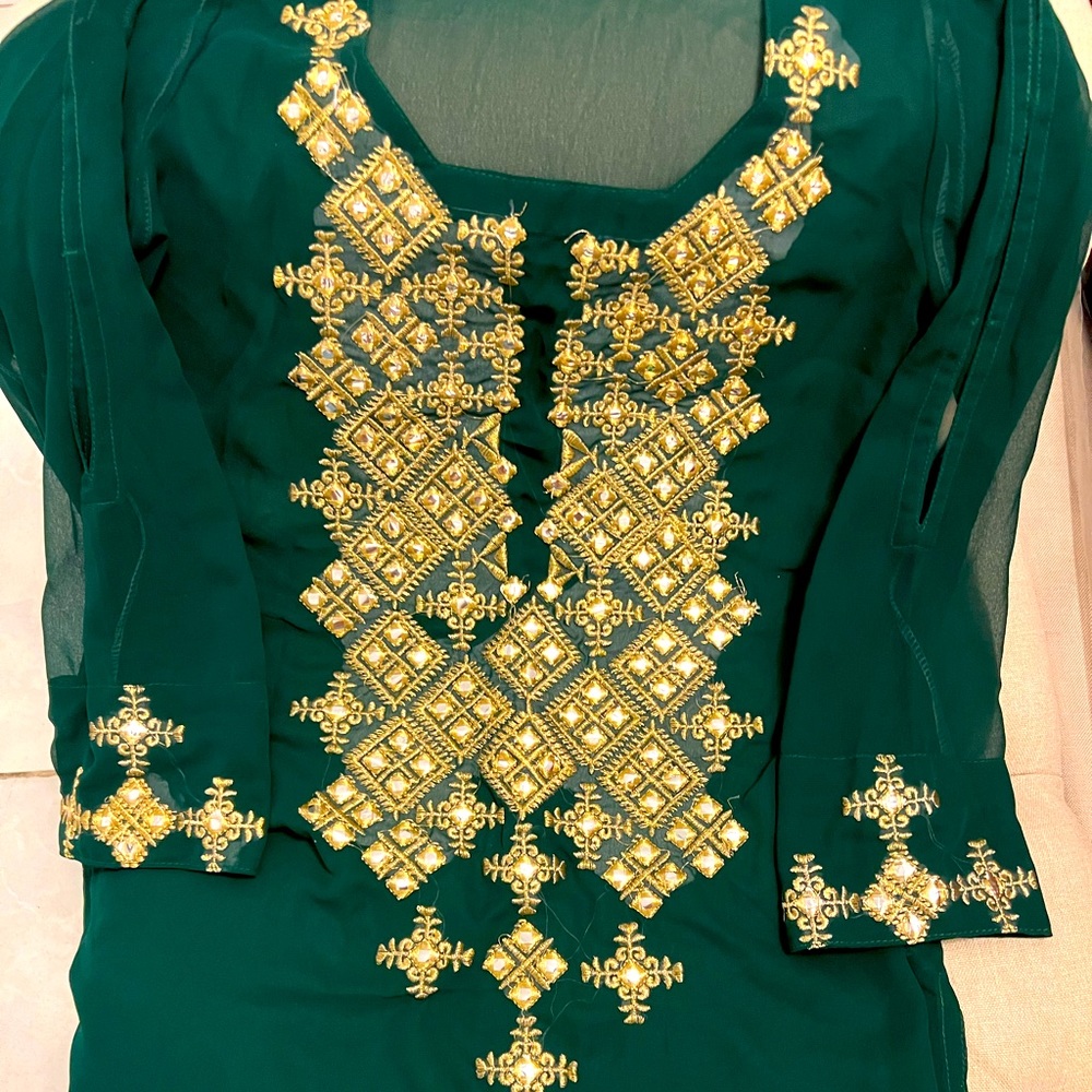 Indian/Pakistani Designer Single Kurti - image 1